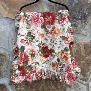 Lauren Ralph Lauren Post Road Floral King Size Pillow Shams Cottagecore X 2